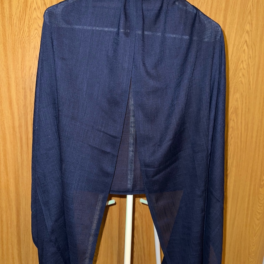 Women’s Navy Blue Winter Scarf Shawl Wrap